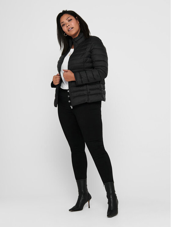 ONLY Carmakoma ONLY Carmakoma Преходно яке Tahoe 15206089 Черен Regular Fit