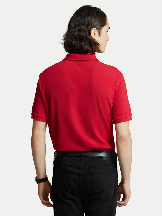 Polo Ralph Lauren Polo Ralph Lauren Тениска с яка и копчета Core Replen 710548797 Червен Slim Fit