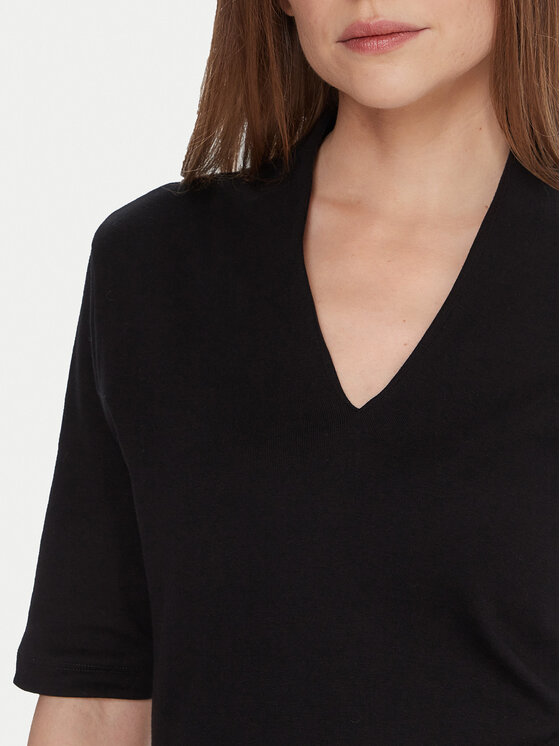 United Colors Of Benetton United Colors Of Benetton Bluza 3GA2D400U Črna Slim Fit