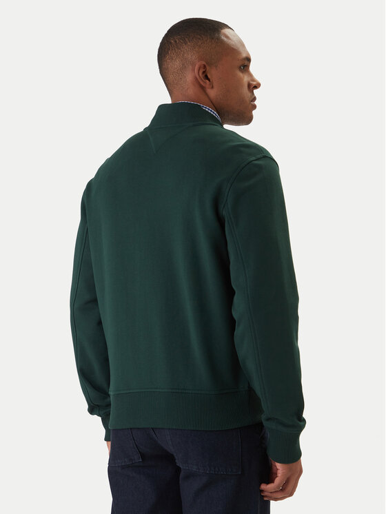 Tommy Hilfiger Tommy Hilfiger Bomber jakna Essential MW0MW42470 Zelena Regular Fit
