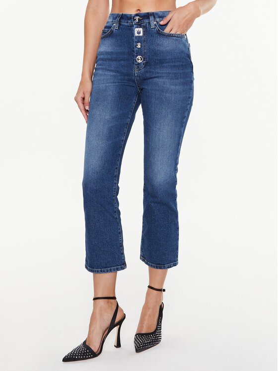 PINKO Pinko Blugi 100115 A0FM Albastru Bootcut Fit