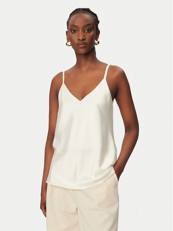 Rinascimento Rinascimento Top CFC0127685003 Bianco Regular Fit