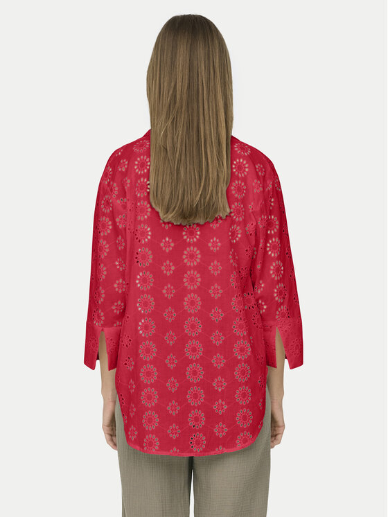 JDY JDY Camicia Tallie 15292179 Rosso Regular Fit