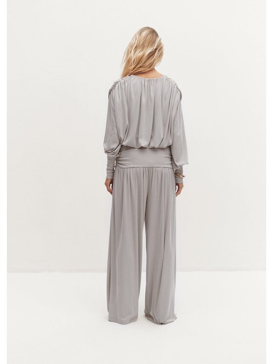 Le Collet Le Collet Bluzka SOLANGE Szary Oversize