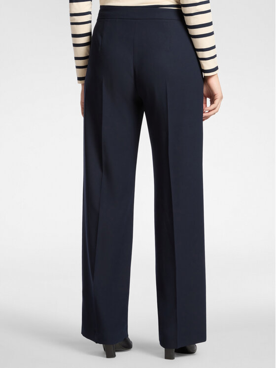 Elena Mirò Elena Mirò Pantaloni di tessuto P188P100475N034 Blu Regular Fit
