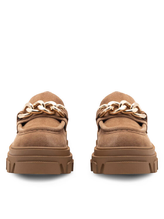 Badura Badura Loafersy SOPHIA-01 Brązowy