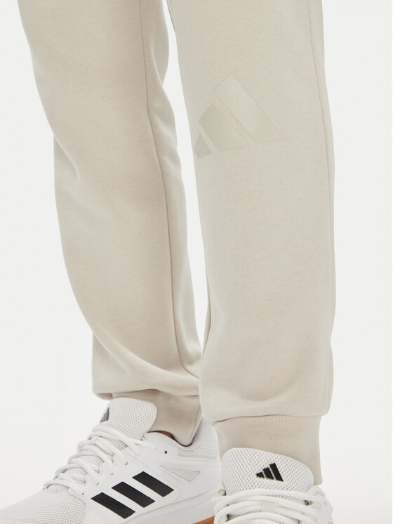 adidas adidas Jogginganzug Big Logo Fleece Colorblock JX5572 Beige Regular Fit