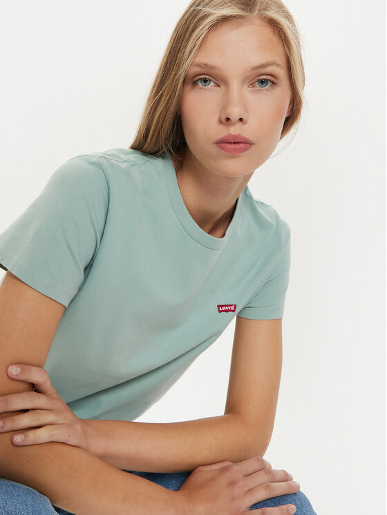 Levi's® Levi's® T-Shirt The Perfect 39185-0325 Blau Standard Fit