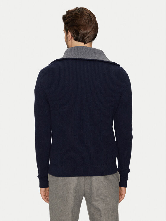 United Colors Of Benetton United Colors Of Benetton Pullover 18AYU201L Dunkelblau Regular Fit