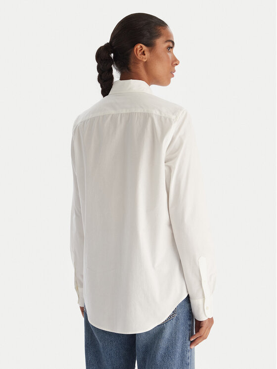 Polo Ralph Lauren Polo Ralph Lauren Cămașă 211941509002 Alb Slim Fit