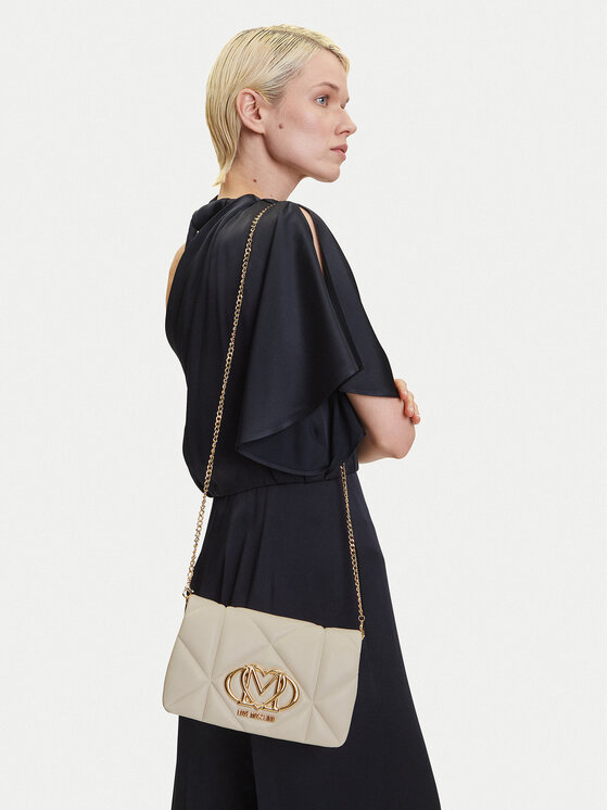 LOVE MOSCHINO LOVE MOSCHINO Handtasche JC4043PP1MLC0110 Écru