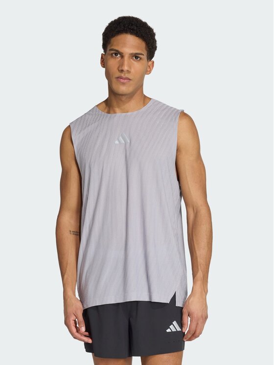 adidas adidas Tank top 164724 Szary jasny Regular Fit