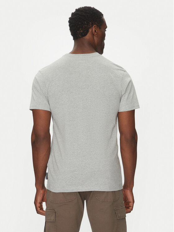 Quiksilver Quiksilver T-shirt EQYZT07711 Siva Regular Fit