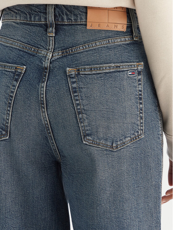 Tommy Jeans Tommy Jeans Jeansy Claire DW0DW22629 Granatowy Wide Leg