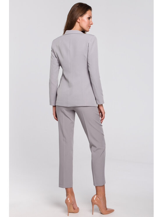 Makover Makover Sako K036 Šedá Regular Fit