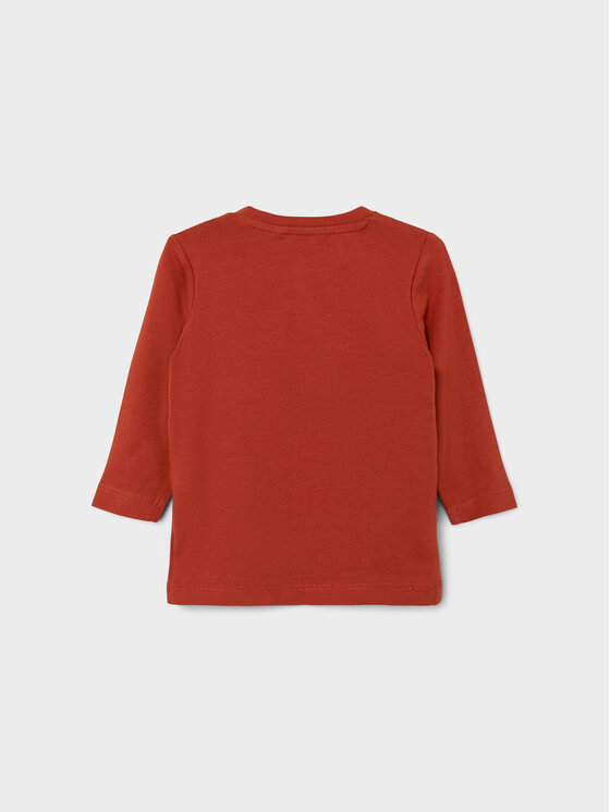 NAME IT NAME IT Bluza 13206935 Rdeča Regular Fit