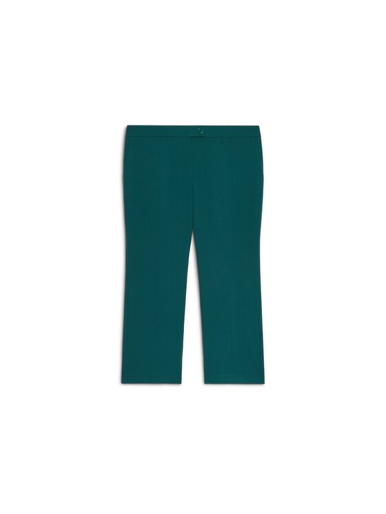 Fiorella Rubino Fiorella Rubino Pantaloni di tessuto P174L002196N024 Verde Flare Fit