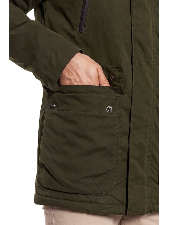 Wrangler Wrangler Kurtka zimowa PARKA Zielony Regular Fit
