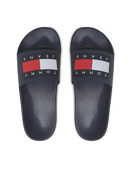 Tommy Jeans Tommy Jeans Шльопанці Pool Slide Ess EM0EM01191 Cиній