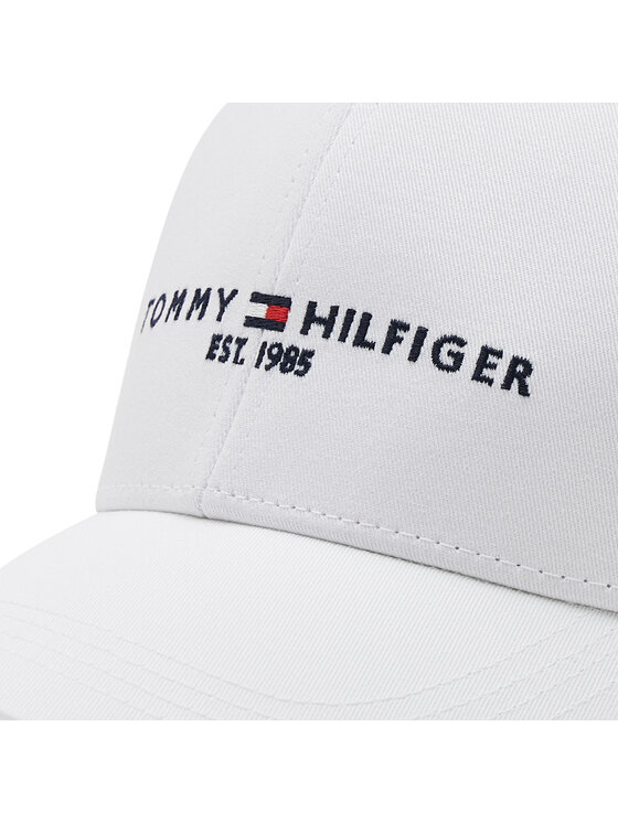 Tommy Hilfiger Tommy Hilfiger Шапка с козирка Th Established Cap AM0AM07352 Бял