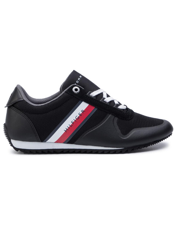 Tommy Hilfiger Tommy Hilfiger Сникърси Essential Modern Mesh Runner FM0FM02270 Черен