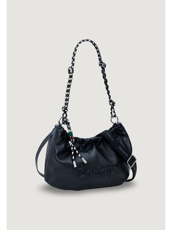 Desigual Desigual Τσάντα BAG_HALF LOGO WAVERLY Μαύρο