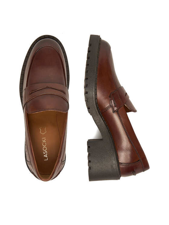 Lasocki Lasocki Chunky loafers CEO-WB-RONA-33 Marrone