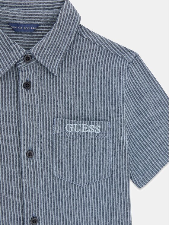 Guess Kids Guess Kids T-Shirt 182423 Niebieski Classic Fit
