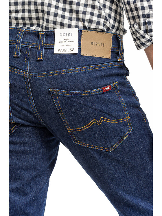 Mustang Mustang Jeansy OREGON TAPERED Niebieski Slim Fit