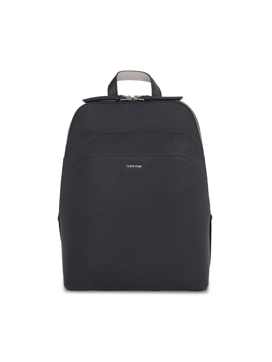 Rucsac Calvin Klein Business Backpack Saffiano K60K611676 Negru