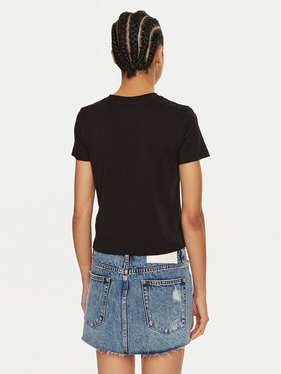 Calvin Klein Jeans Calvin Klein Jeans Majica J20J224914 Črna Regular Fit