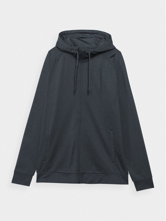 4F 4F Felpa tecnica 4FWAW24TFSWM403-22M Grigio Regular Fit