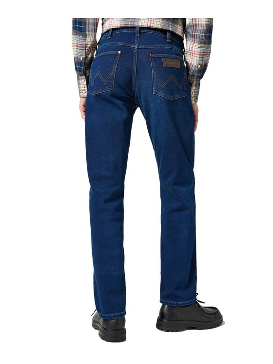 Wrangler Wrangler Jeansy 112357414 Granatowy Straight Fit