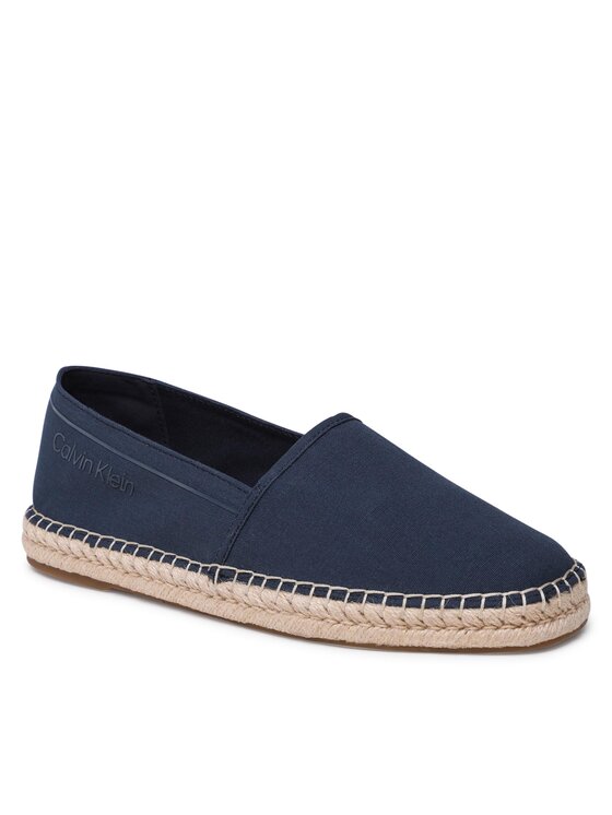 Calvin Klein Espadrile Espadrille Cv HM0HM00539 Mornarsko modra