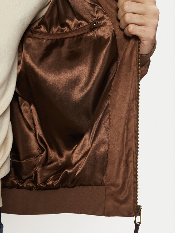JOOP! JOOP! Μπόμπερ μπουφάν JO-299Lutiano 30044880 Καφέ Regular Fit
