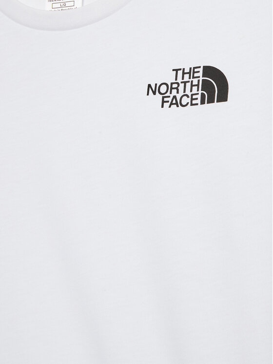The North Face The North Face T-Shirt Simple Dome NF0A82EA Weiß Regular Fit