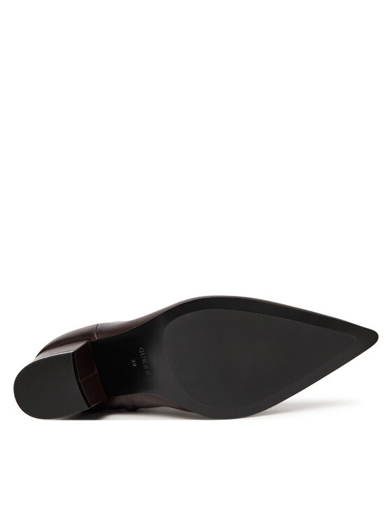 Guess Guess Botine FLFHAL LEA10 Maro
