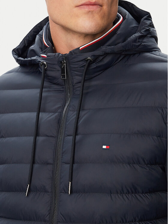 Tommy Hilfiger Tommy Hilfiger Daunenjacke MW0MW45304 Blau Regular Fit