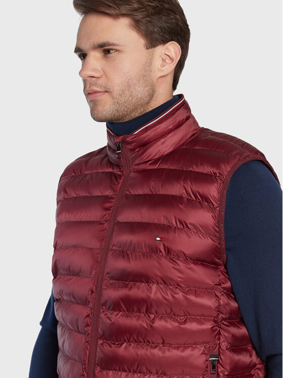 Tommy Hilfiger Tommy Hilfiger Liemenė MW0MW18762 Raudona Regular Fit