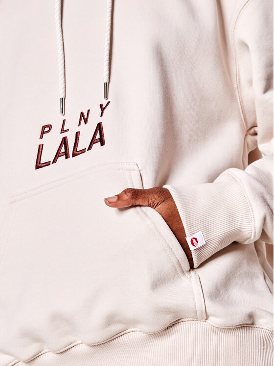 PLNY LALA PLNY LALA Majica dugih rukava Prima PL-BL-OO-00081 Bež Goodie Fit