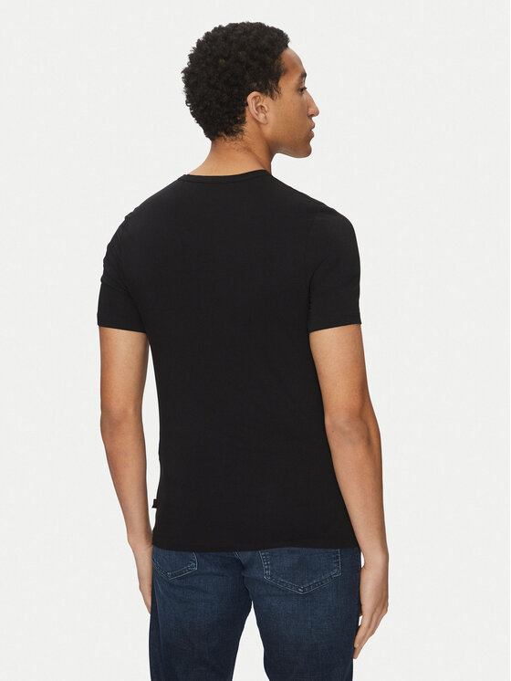 BOSS BOSS Set 3 tricouri 50534019 Negru Slim Fit