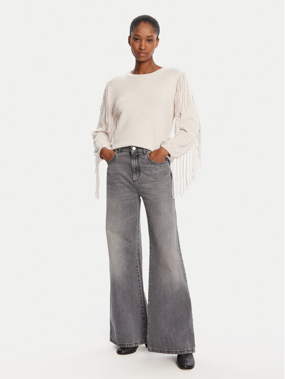 Marella Marella Sweter Falco 2525366281000 Beżowy Regular Fit