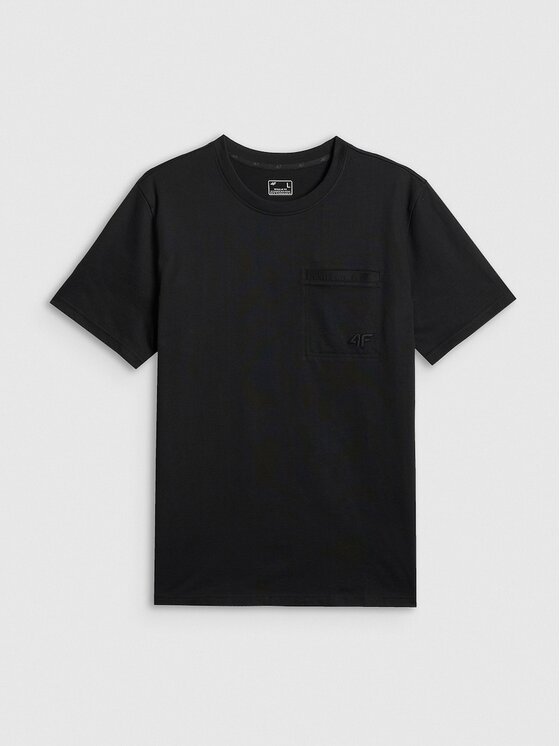 4F 4F T-shirt 4FRSS26TTSHM3637-20S Nero Regular Fit