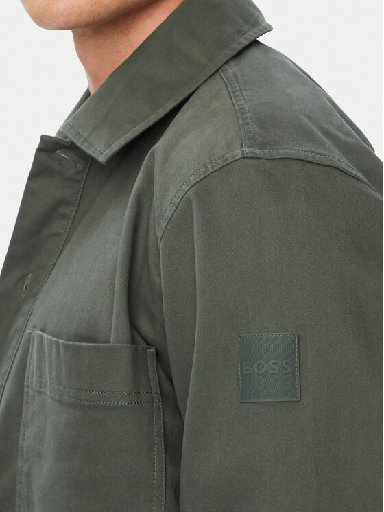BOSS BOSS Hemd Locky_4_M 50571253 Dunkelgrün Regular Fit