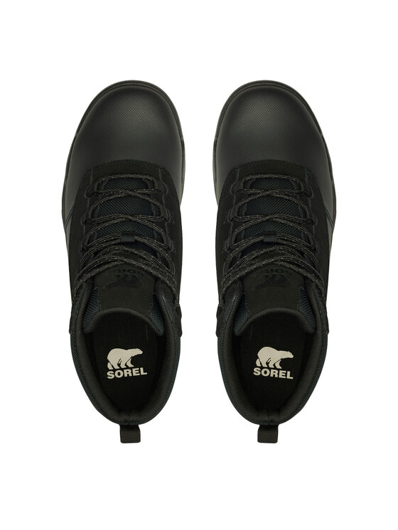 Sorel Sorel Παπούτσια πεζοπορίας Buxton Lite Lace Plus Wp 2084871010 Μαύρο
