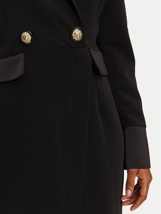 Babylon Babylon Sukienka koktajlowa E00725 Czarny Regular Fit