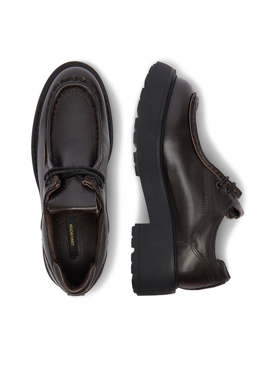 GINO ROSSI GINO ROSSI Pantofi EO-EVI-30309 Maro închis