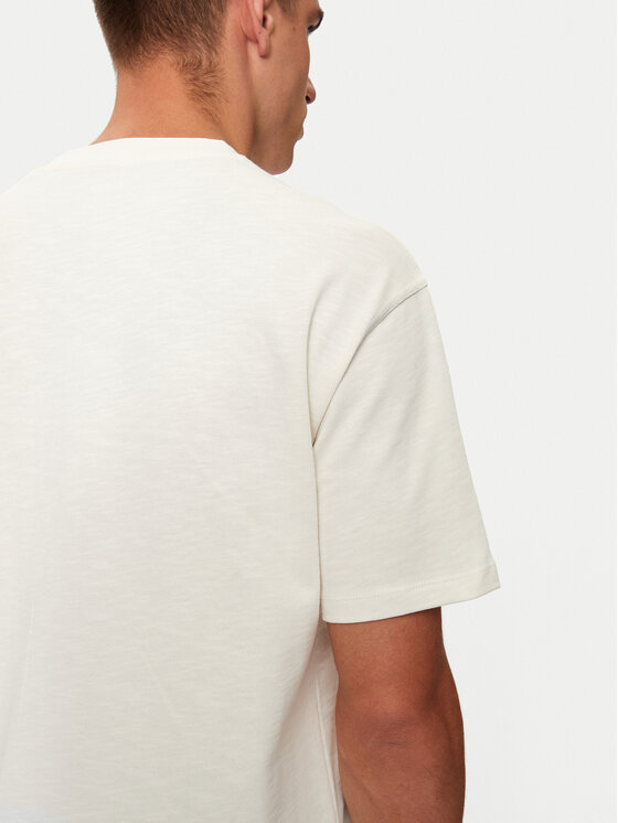 Guess Guess Tričko Z4BI00 KCE21 Écru Regular Fit