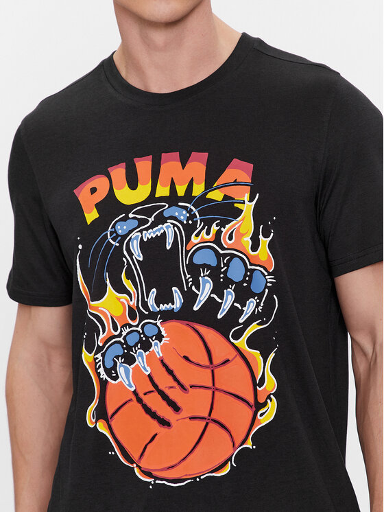 Puma T shirt TSA 624825 Nero Regular Fit Modivo