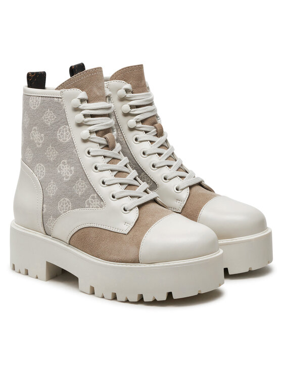 Guess Guess Botine Vaina2 FLTSL2 ELE10 Écru